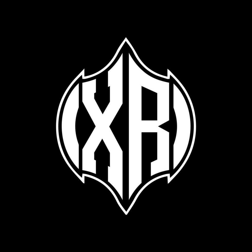 XR letter logo design. XR creative monogram initials letter logo concept. XR Unique modern flat abstract vector letter logo design.