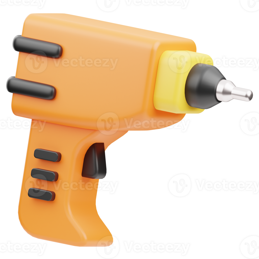 Dril Machine 3D Illustration png