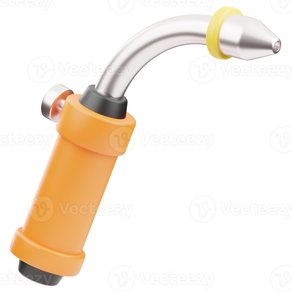 Welding Torch 3D Illustration png