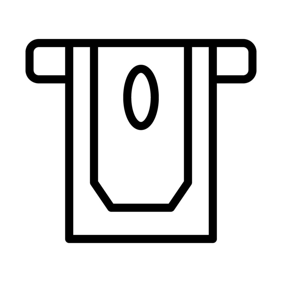 Vector withdraw money from atm icon. Line business icon of receiving money from atm in black color. Finance and money concept. Editable stroke.