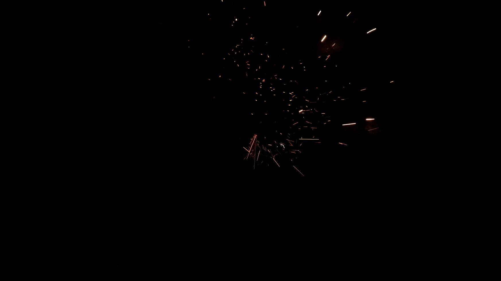 fireworks on a black background photo