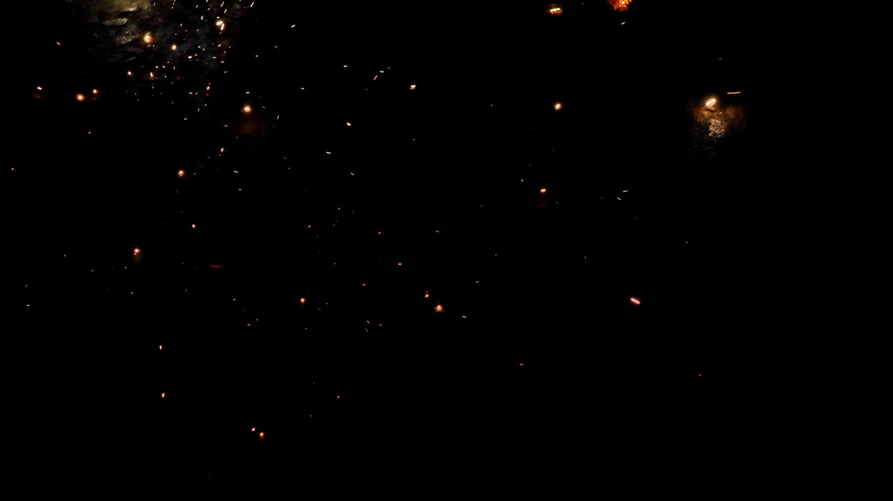 Blurred and not focus image, depiction of the dark space and constellations photo