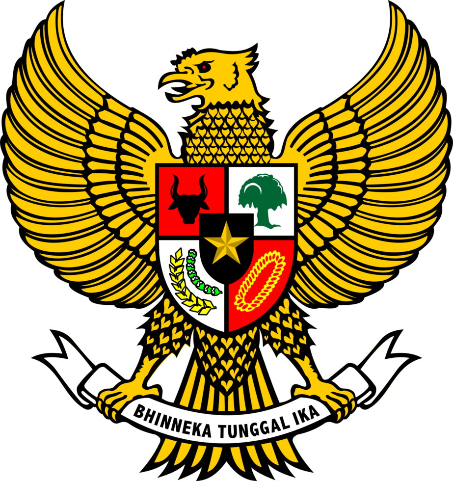 símbolo de Indonesia país. Indonesia mascota ilustración png