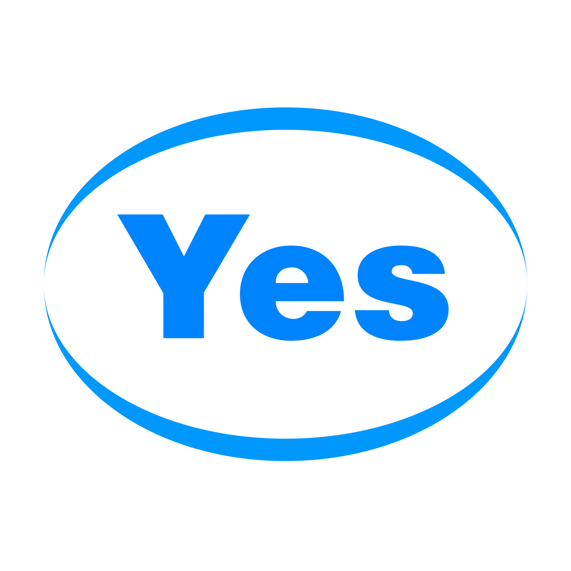 Yes Sign isolated on a Transparent Background 27392151 PNG