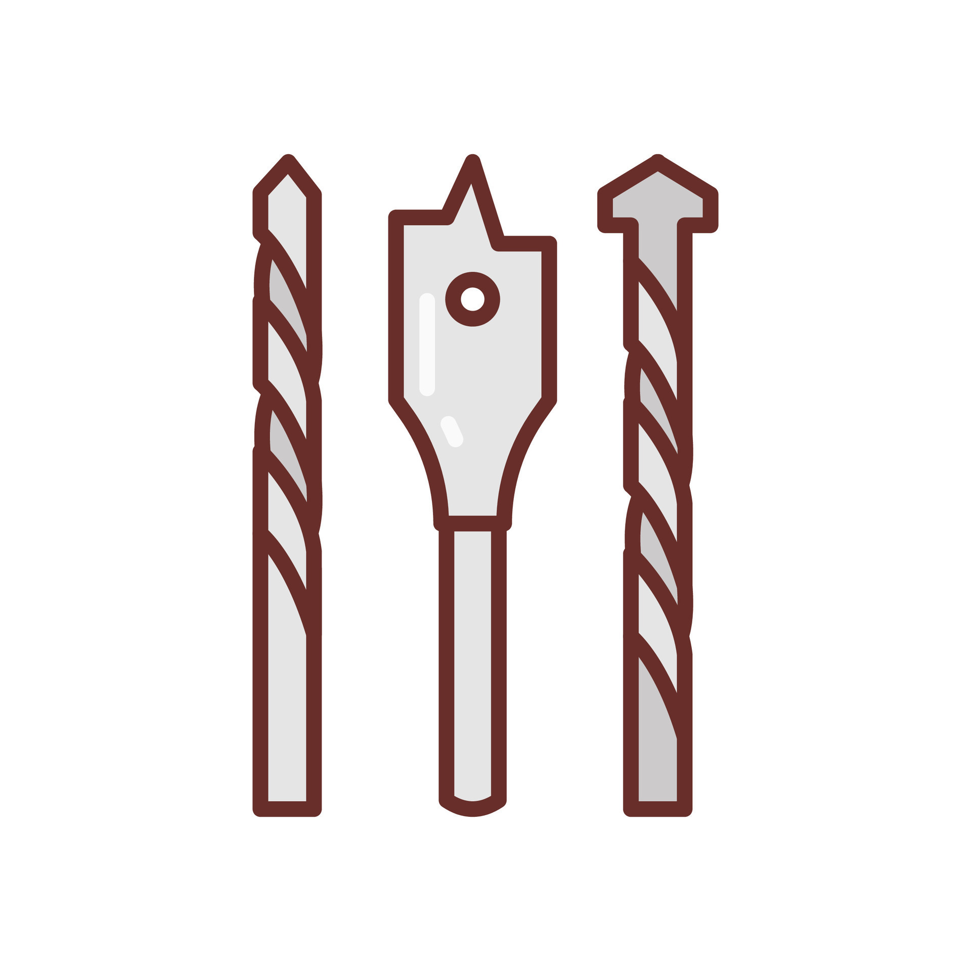 Drill Bits icon in vector. Logotype 27392333 Vector Art at Vecteezy