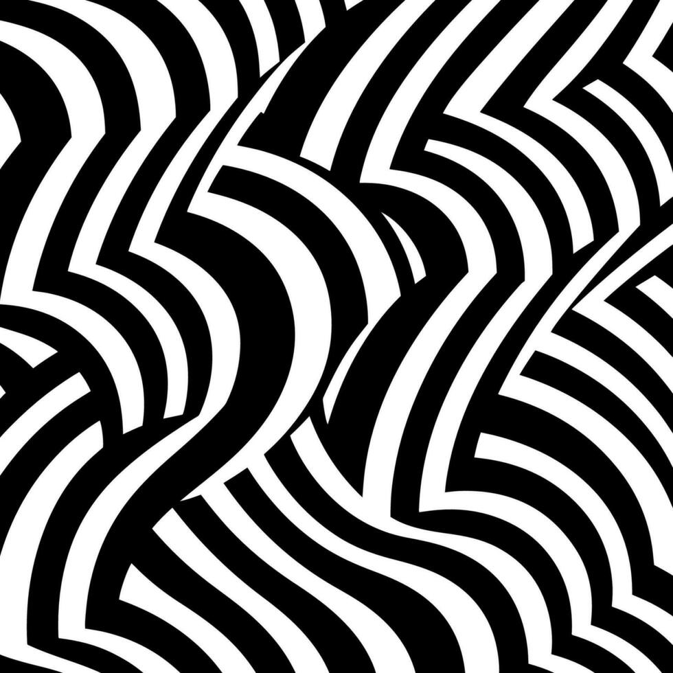 abstract black and white pattern background vector