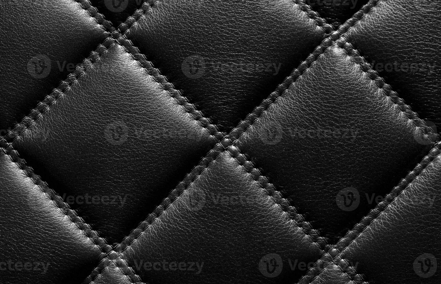 Leather texture background, natural leather material pattern close view square illustration photo