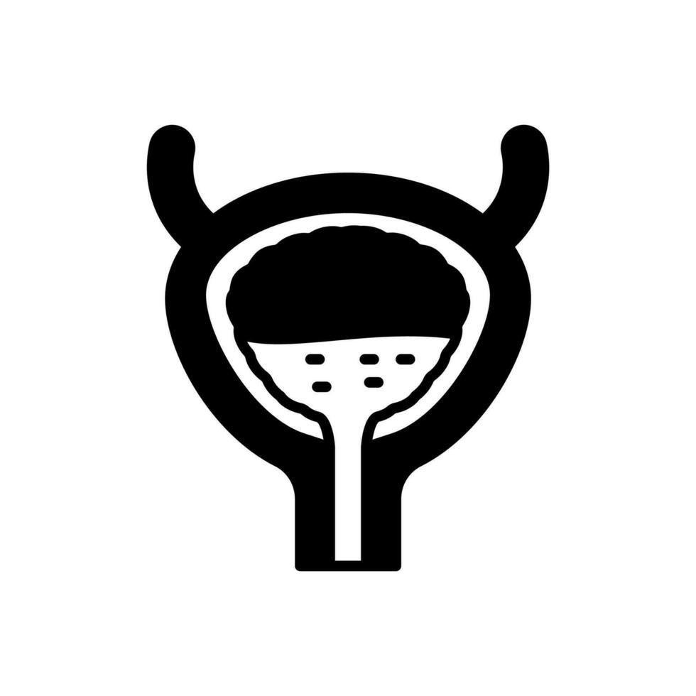 Bladder icon in vector. Illustration vector