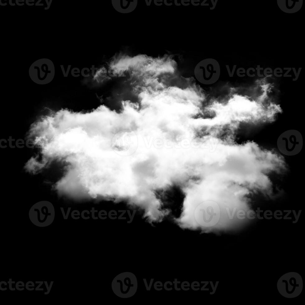 Single cloud shape photo