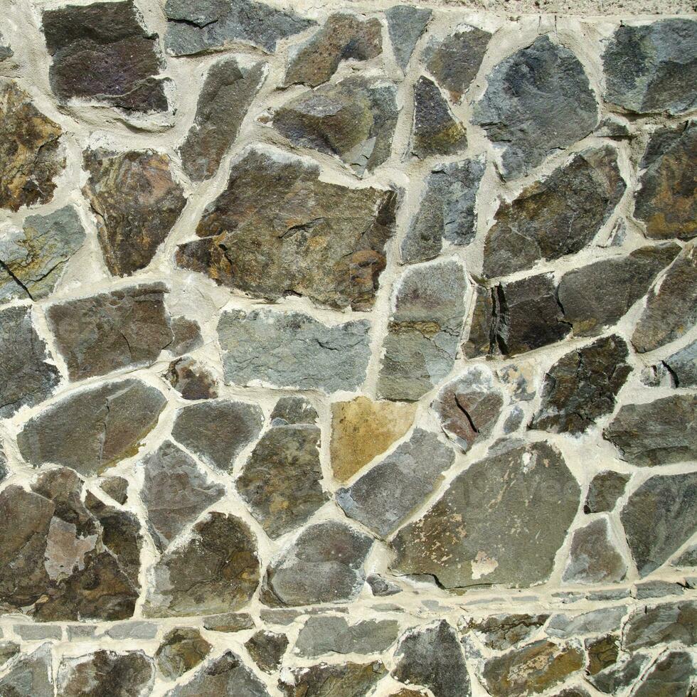 Stone wall texture photo