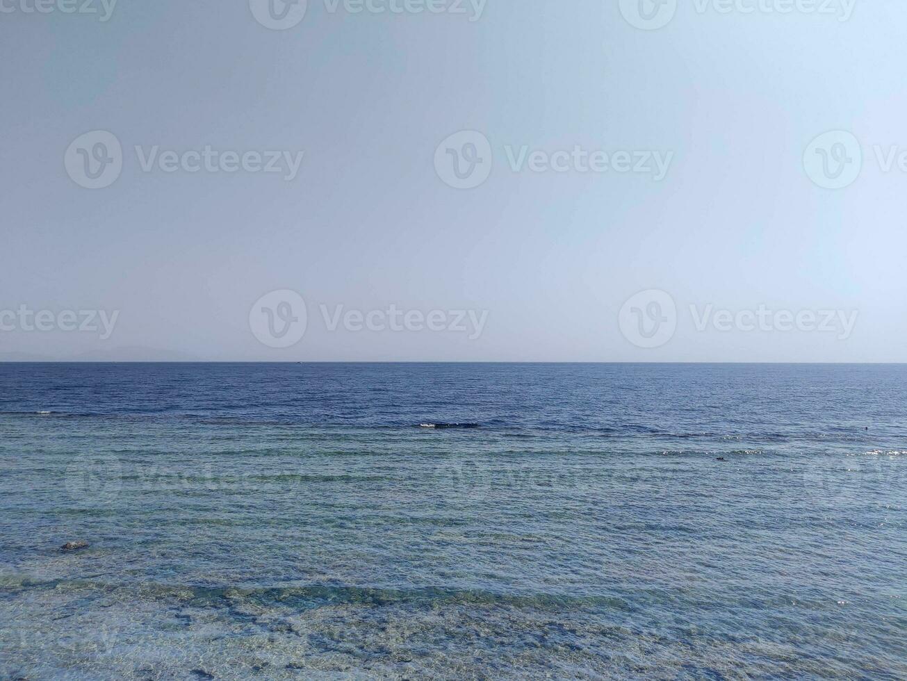 Red sea in Egypt natural background photo