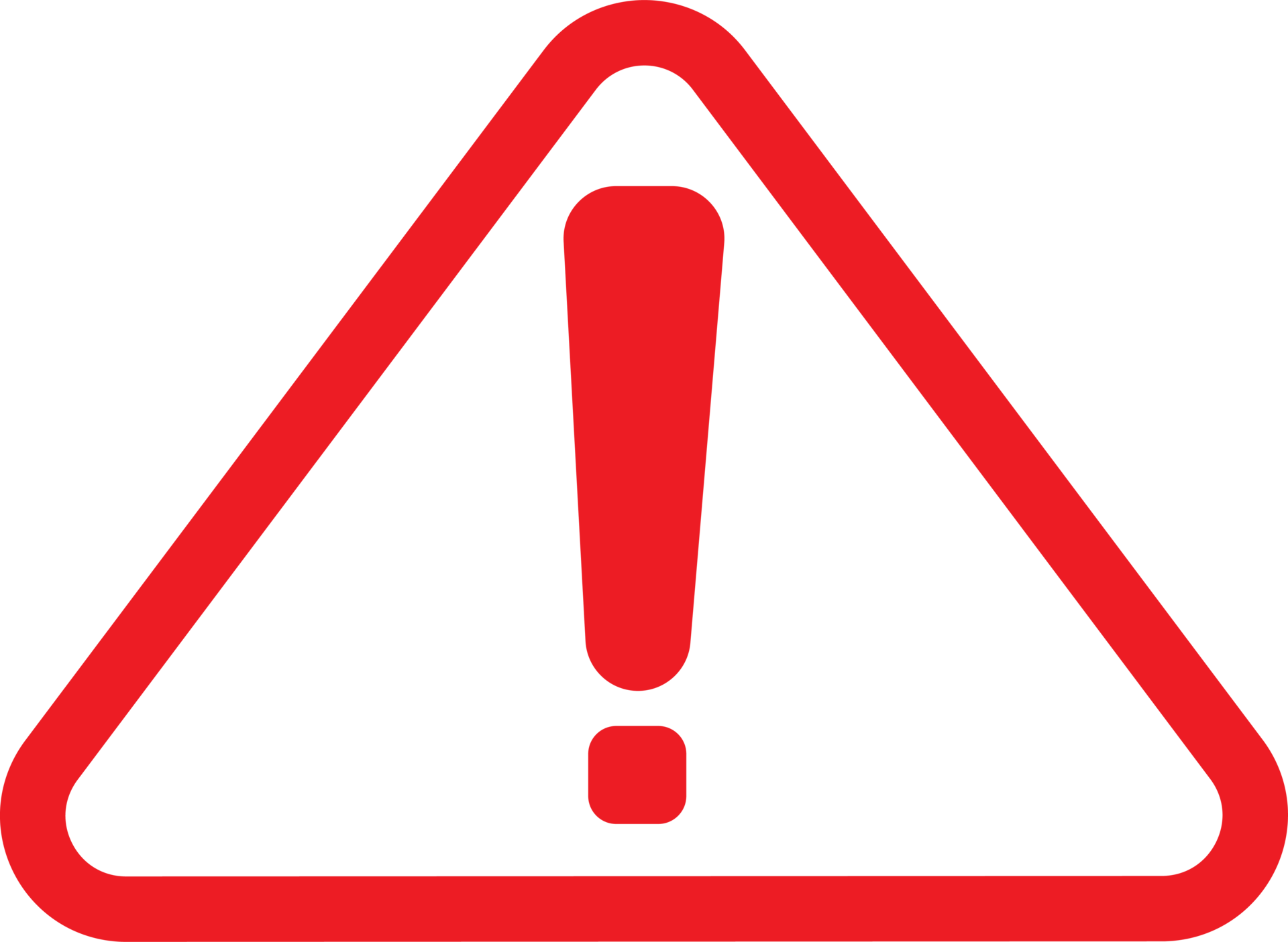 red alert symbol, exclamation mark 27395711 PNG