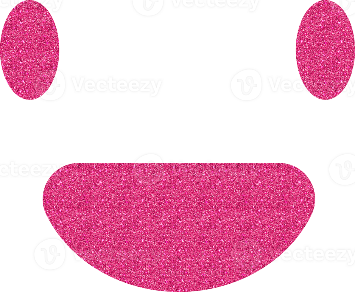 Emotion smile decoration and design. png