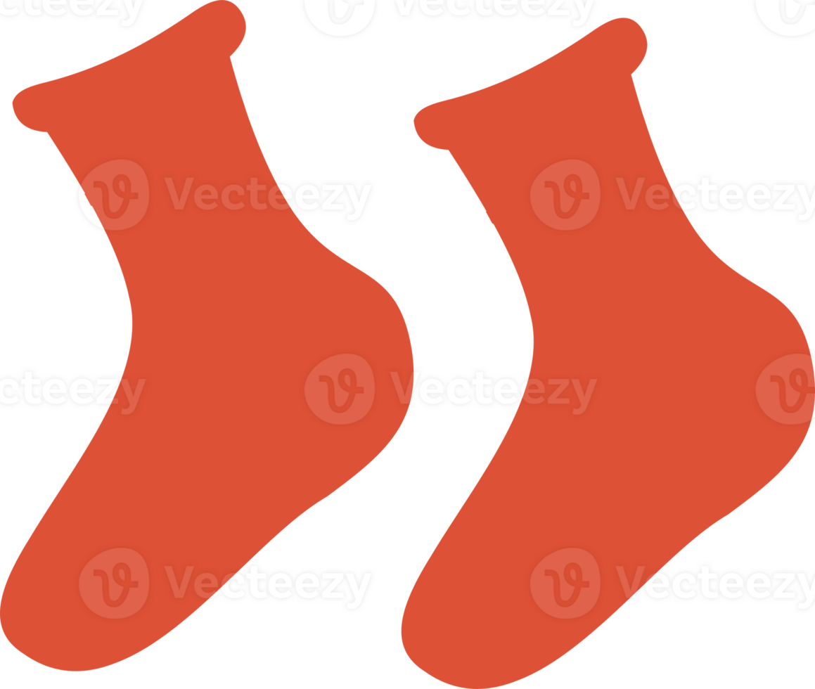 Socks clothes for decoration and design. png