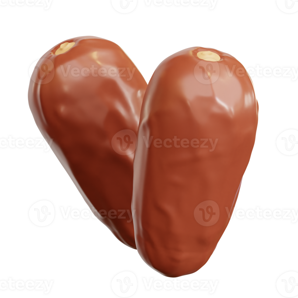 3d Dates Fruit png