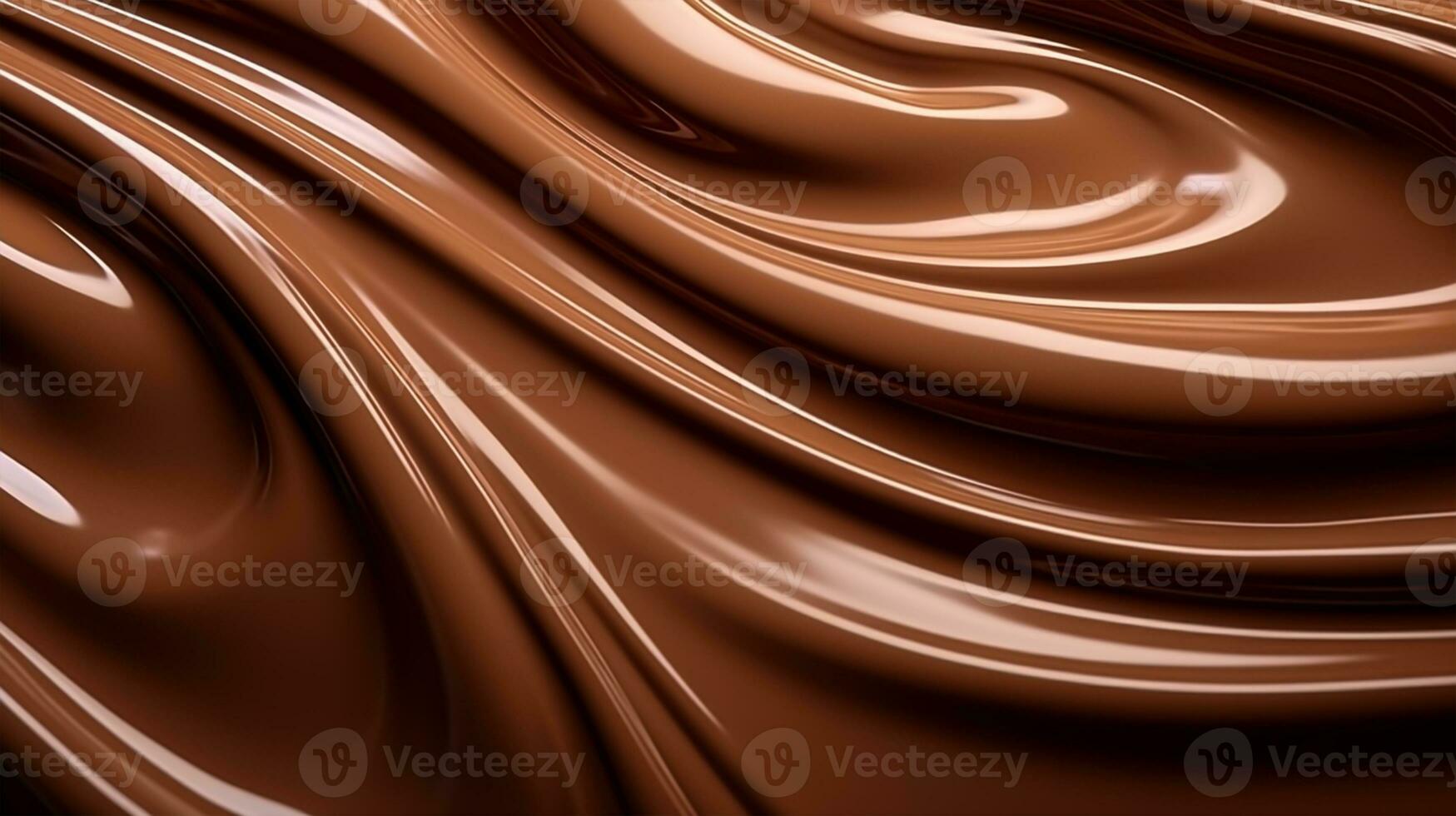 Abstract wavy chocolate background photo