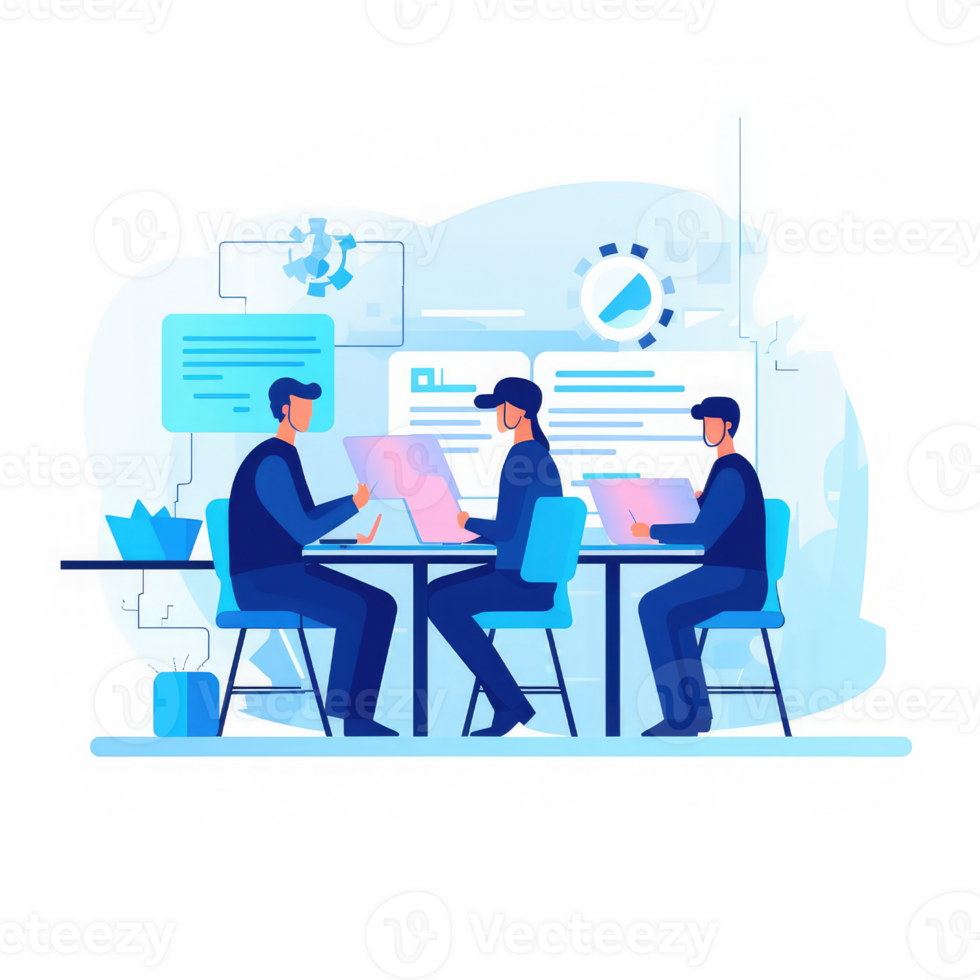 database management consultant . AI Generated png