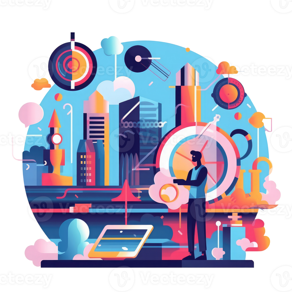 business appraisal design . AI Generated png