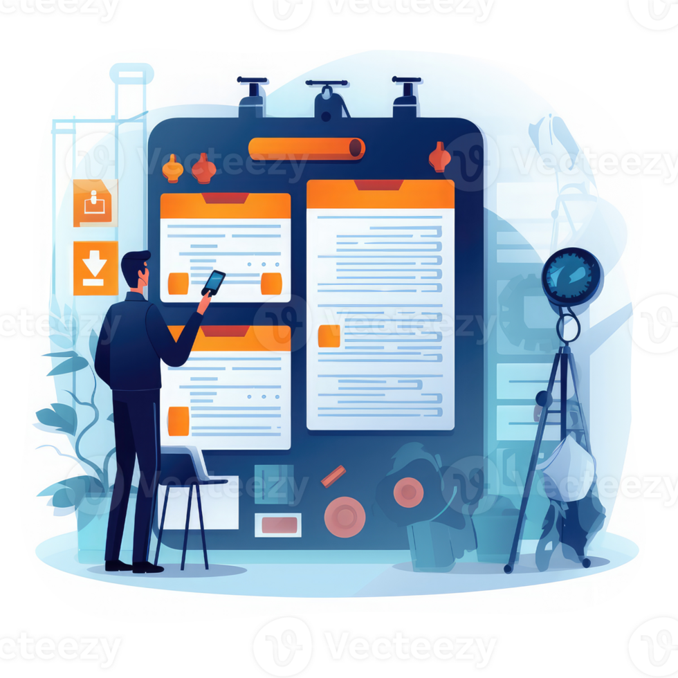 represents the process of reporting serious violations from regulatory authorities, showing different step . AI Generated png