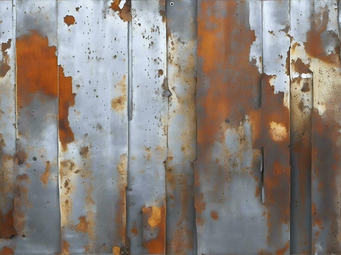 Shiny metal and rusty generative ai background 27396427 Stock Photo at