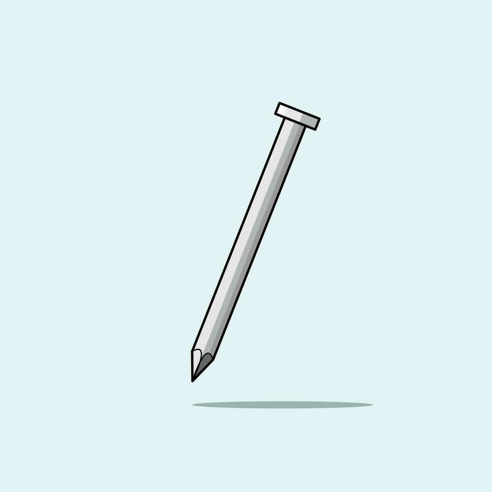 The Illustration of Nails vector