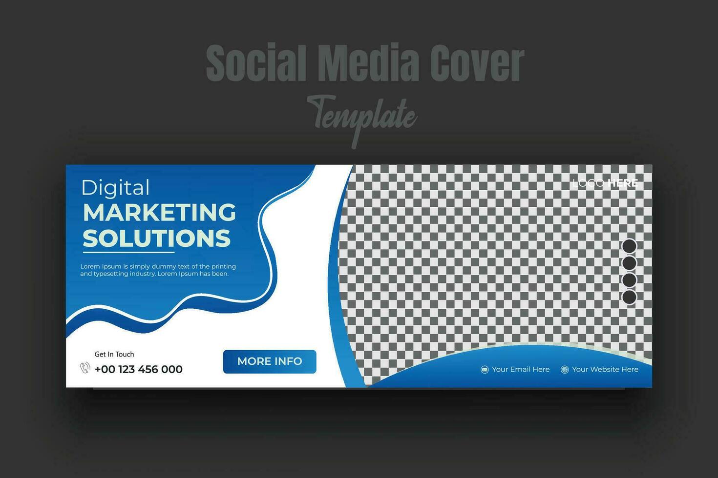 Corporate, modern and professional social media cover design template, creative and minimal multipurpose business timeline cover post, black and yellow color geometric web banner post design template vector