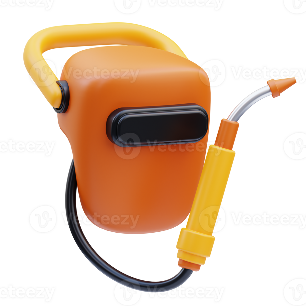 Welding Torch 3D Illustration png