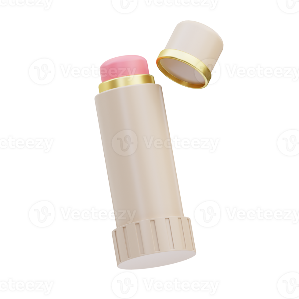 Lip Balm Delight 3D Illustration png