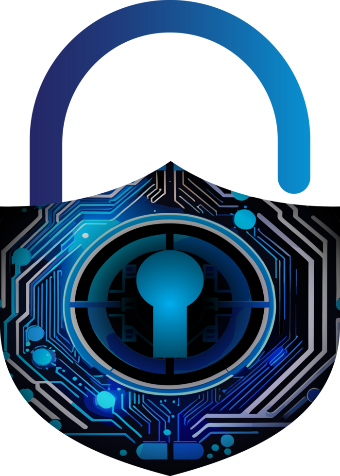 Modern Technology Cybersecurity Icon Crop-out png