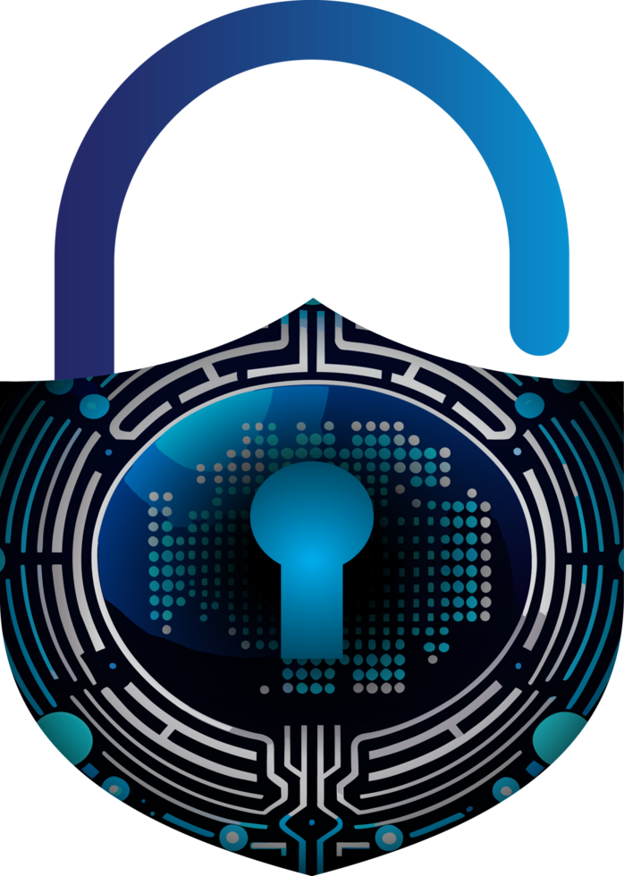 Modern Technology Cybersecurity Icon Crop-out png