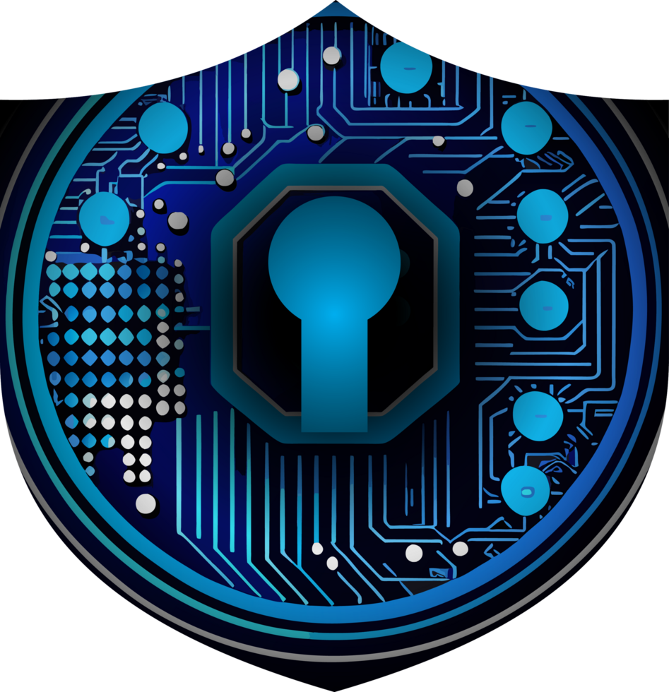 Modern Technology Cybersecurity Icon Crop-out png