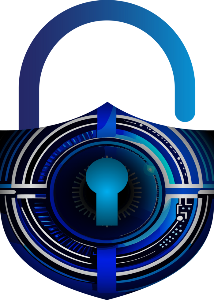 Modern Technology Cybersecurity Icon Crop-out png