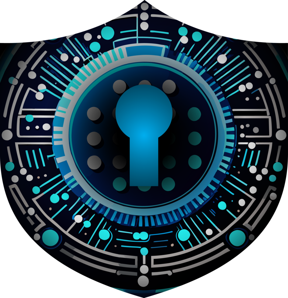 Modern Technology Cybersecurity Icon Crop-out png