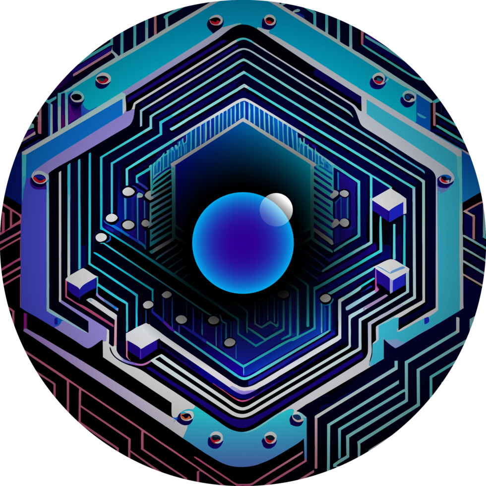 Modern Technology Cybersecurity Icon Crop-out png