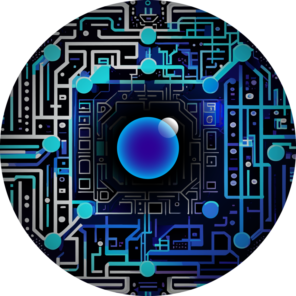 Modern Technology Cybersecurity Icon Crop-out png
