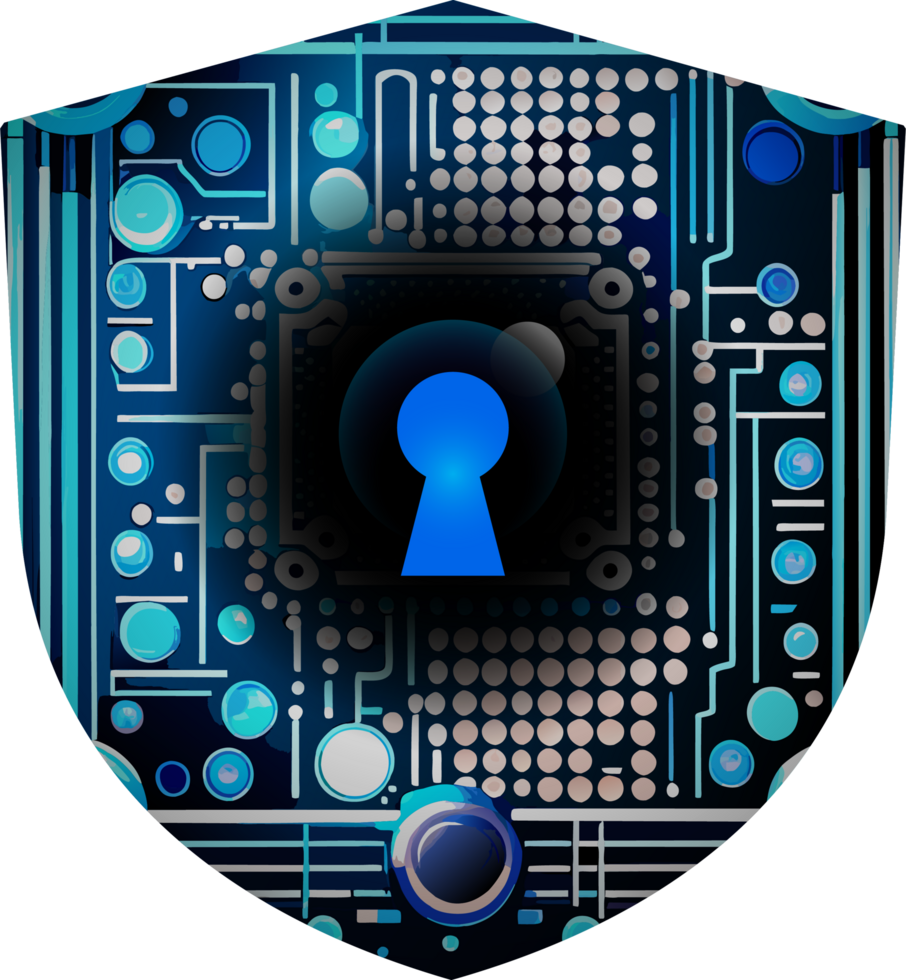 Modern Technology Cybersecurity Icon Crop-out png