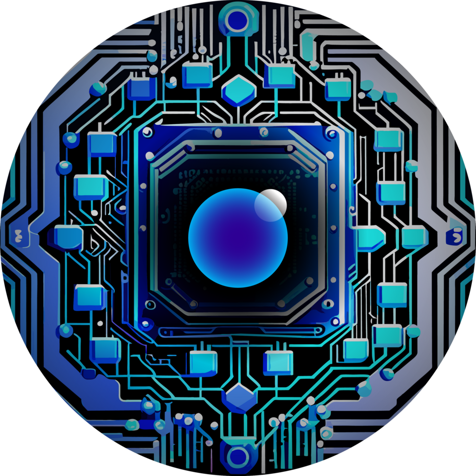Modern Technology Cybersecurity Icon Crop-out png