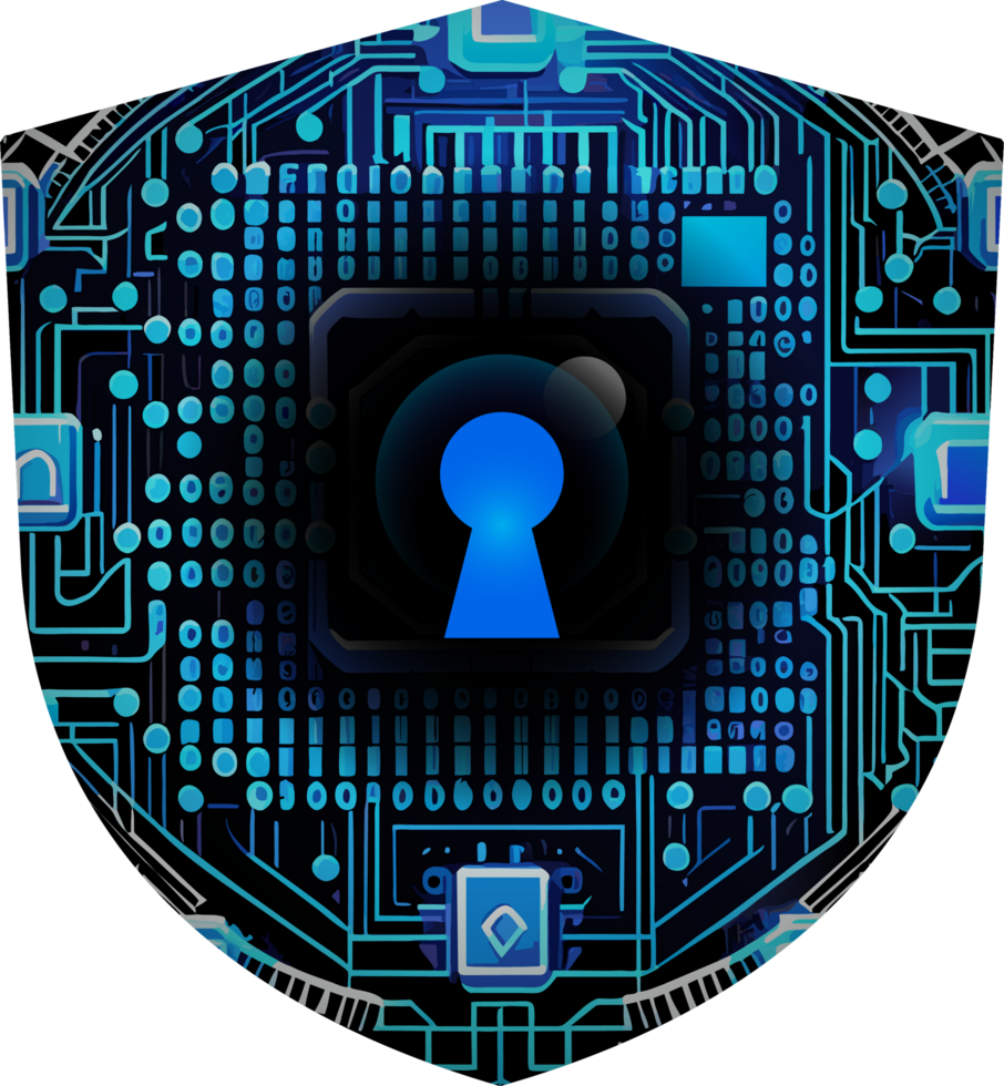 Modern Technology Cybersecurity Icon Crop-out png