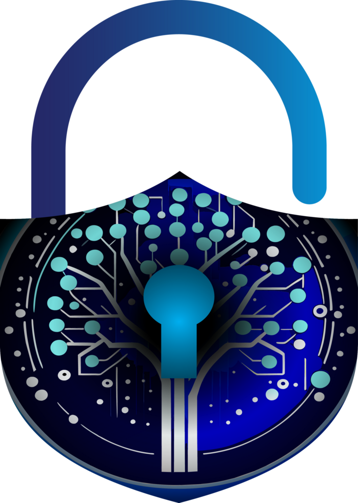 Modern Technology Cybersecurity Icon Crop-out png