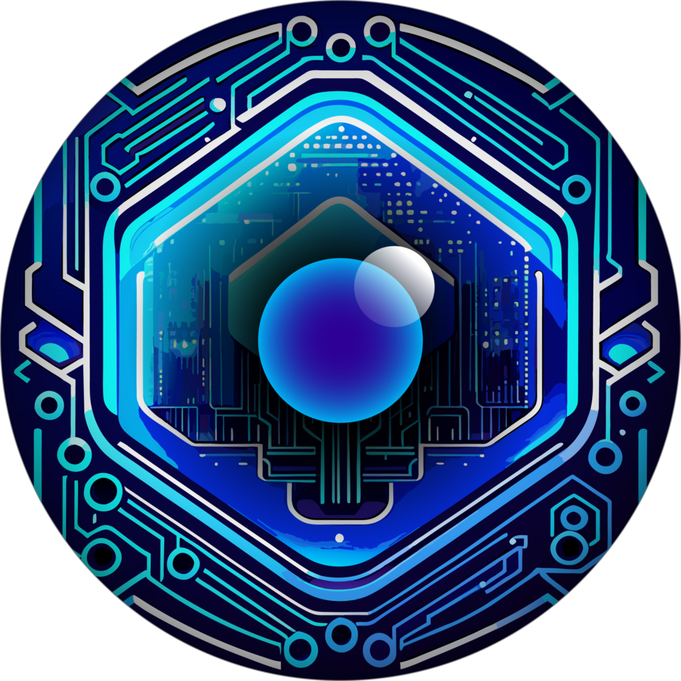 Modern Technology Cybersecurity Icon Crop-out png