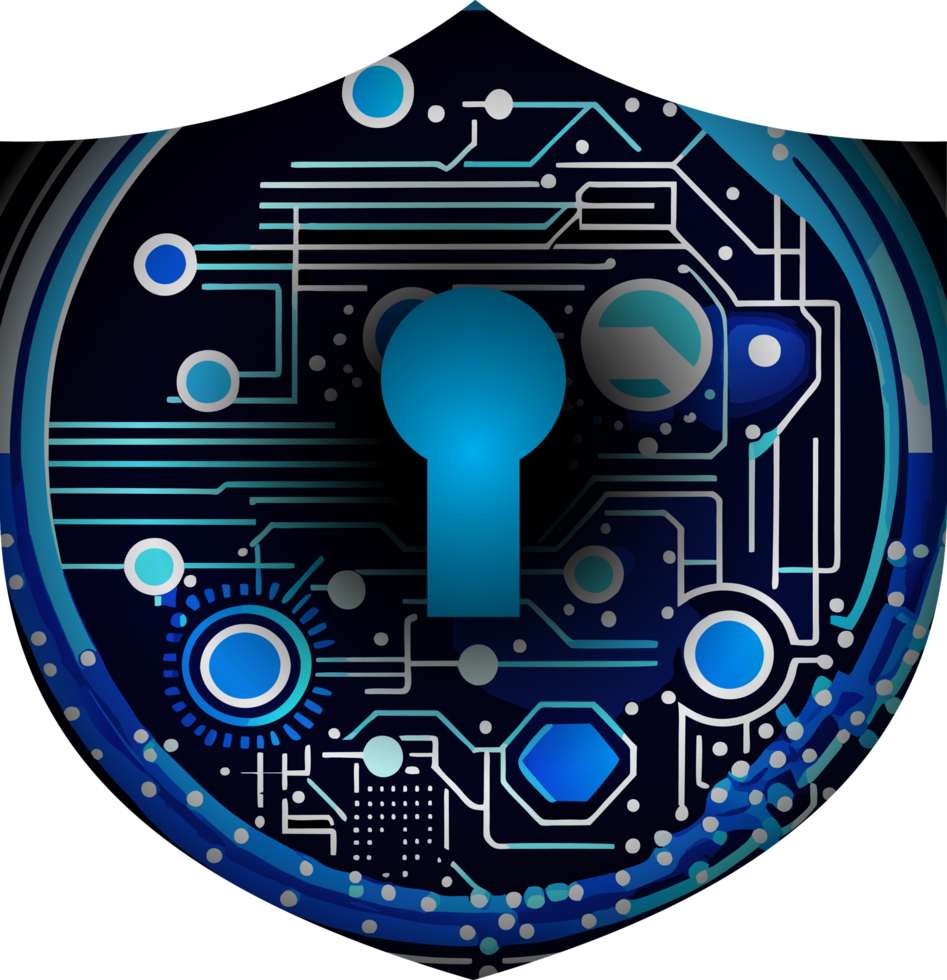 Modern Technology Cybersecurity Icon Crop-out png
