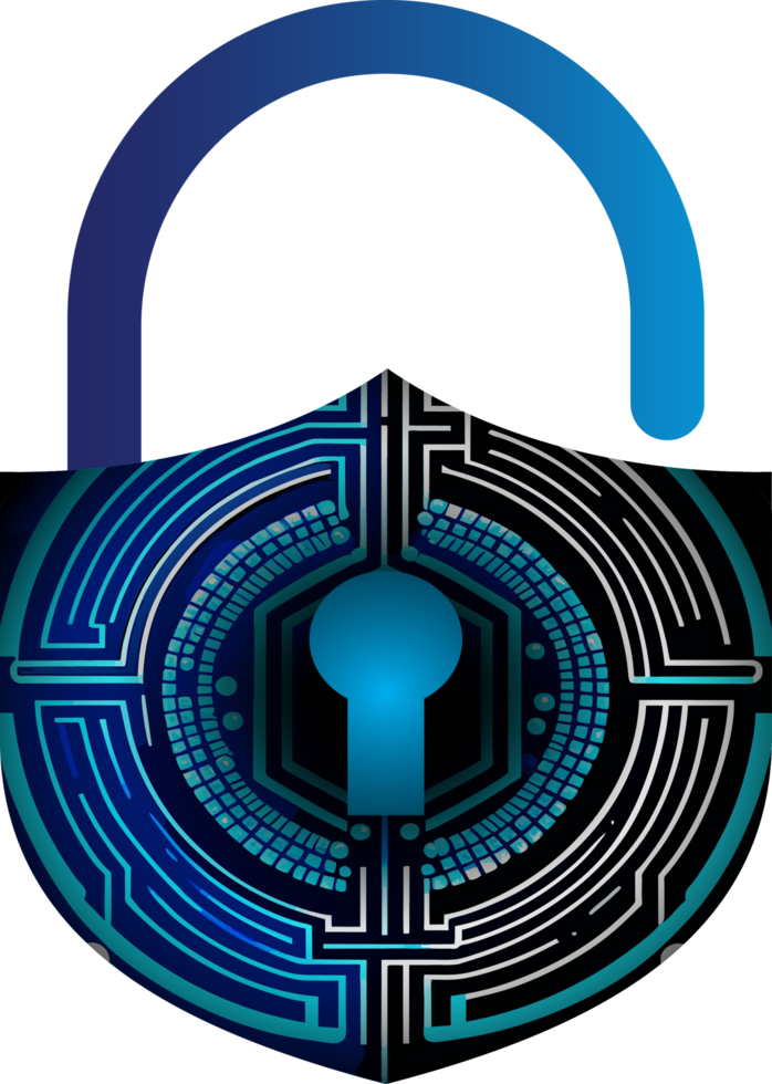 Modern Technology Cybersecurity Icon Crop-out png