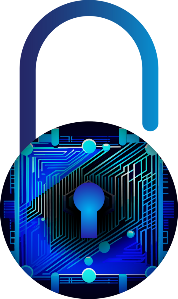 Modern Technology Cybersecurity Icon Crop-out png