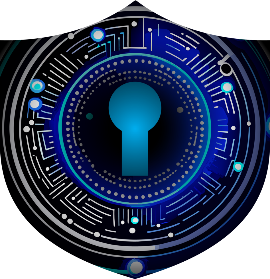 Modern Technology Cybersecurity Icon Crop-out png