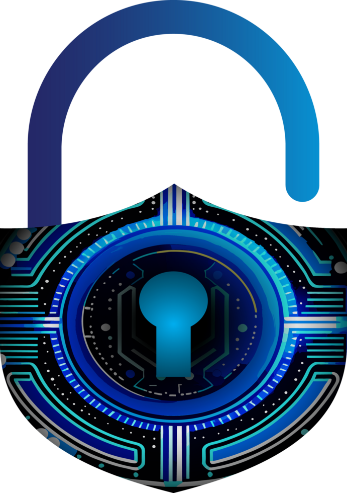 Modern Technology Cybersecurity Icon Crop-out png