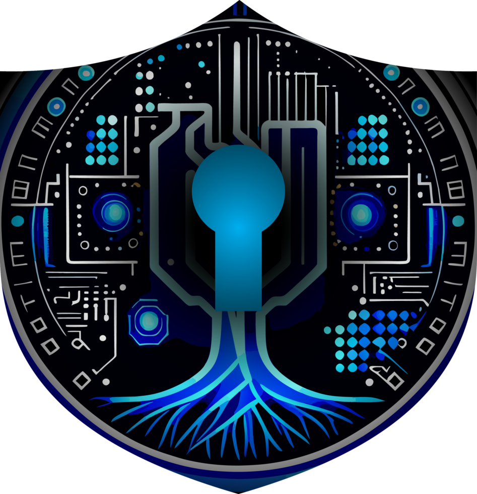 Modern Technology Cybersecurity Icon Crop-out png