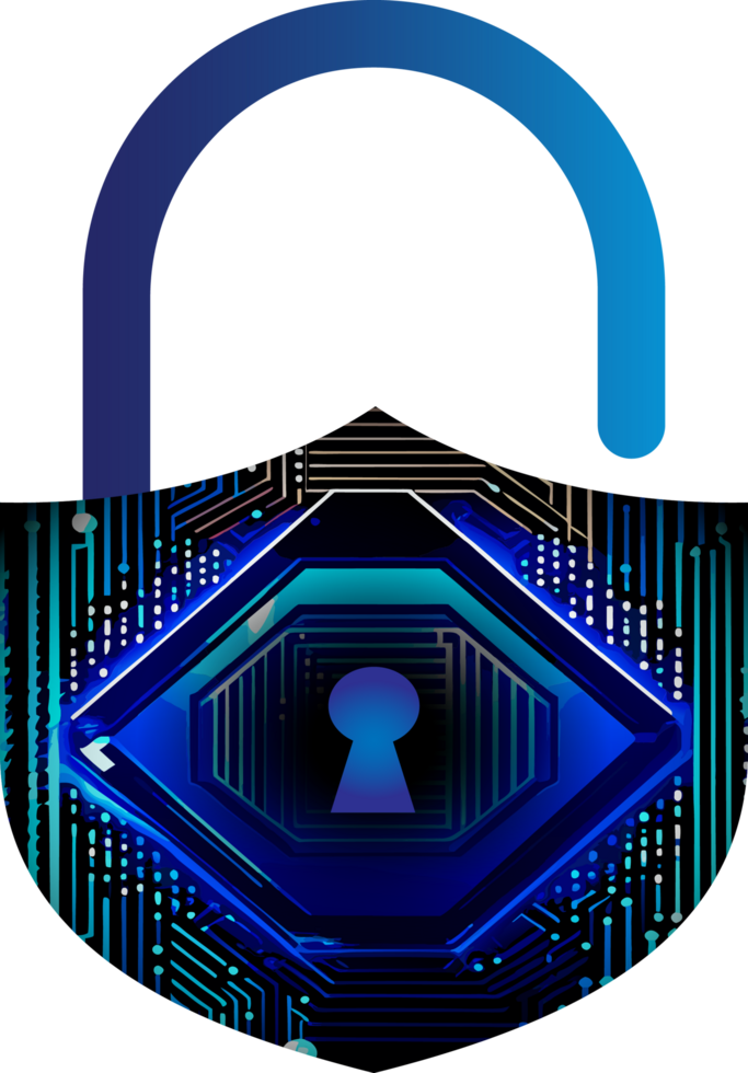 Modern Technology Cybersecurity Icon Crop-out png
