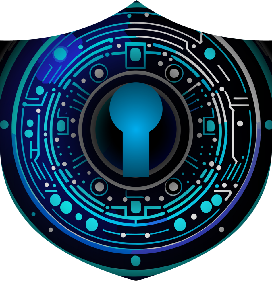 Modern Technology Cybersecurity Icon Crop-out png