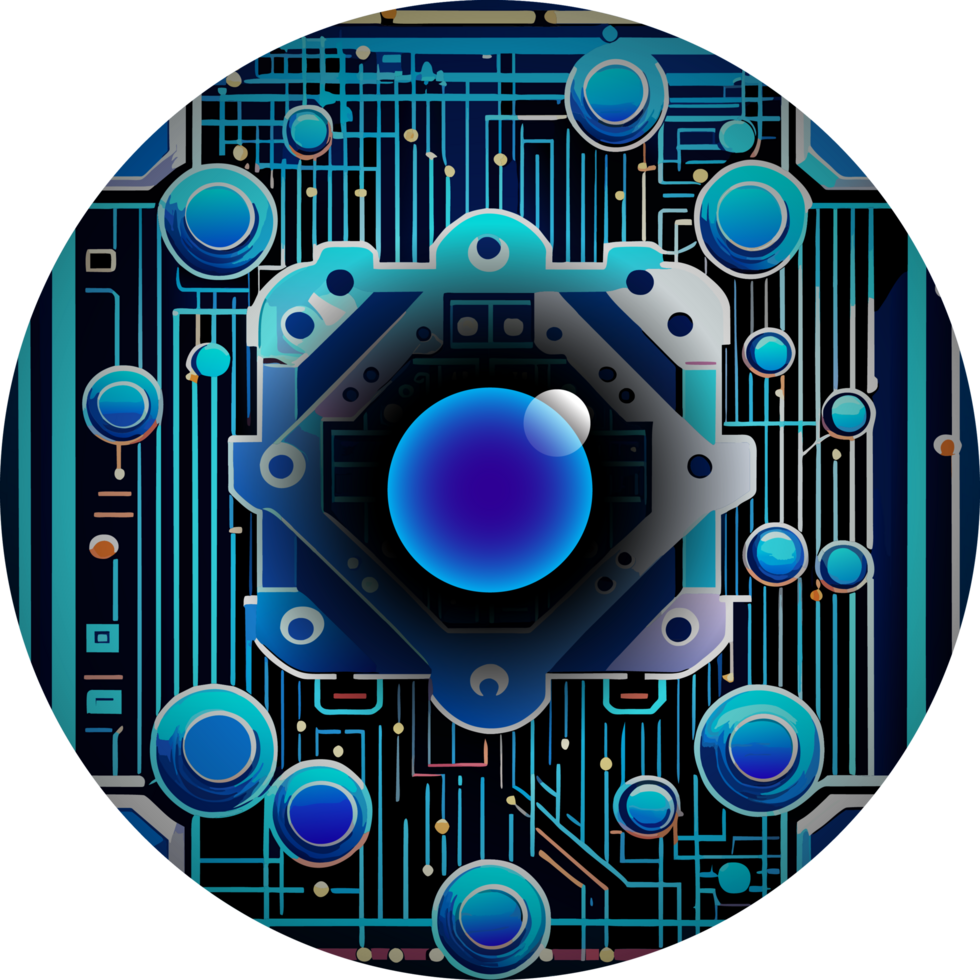 Modern Technology Cybersecurity Icon Crop-out png