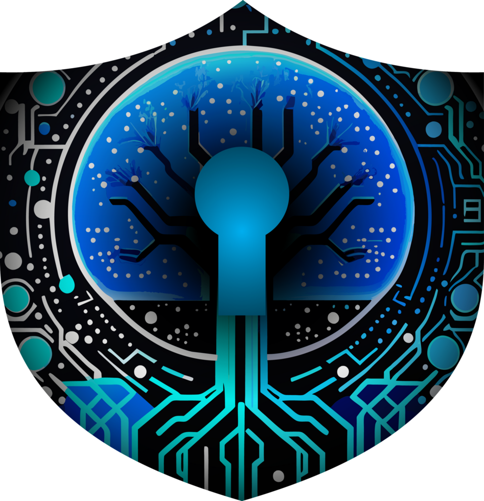 Modern Technology Cybersecurity Icon Crop-out png
